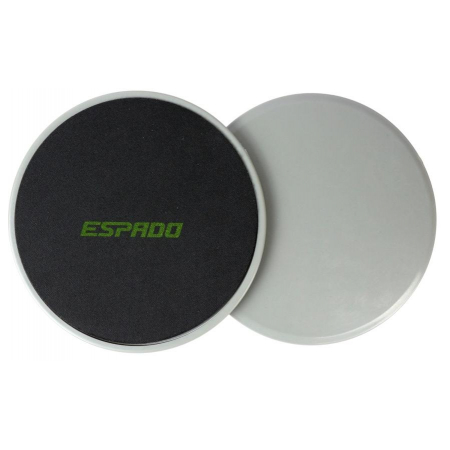 Слайдеры для фитнеса Espado ES9920, цвет серый/чёрный